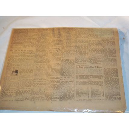 The Commercial Appeal Newspaper, November 22, 1963, Vintage