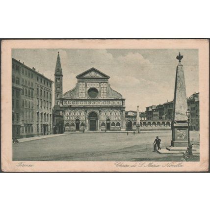 Chiesa di Santa Maria Novella, Firenze, 1925 - Sborgi Cartolina