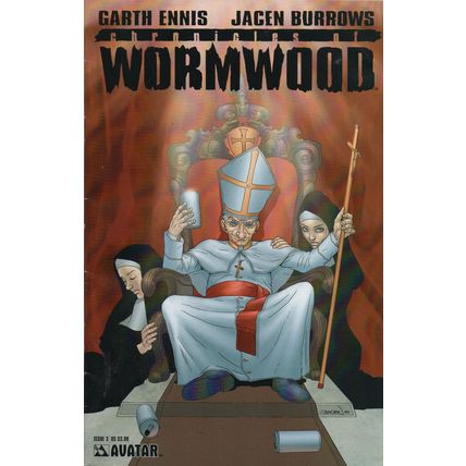 GARTH ENNIS CHRONICLES OF WORMWOOD #3 - AVATAR COMICS (2007)