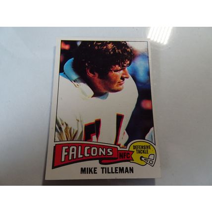 1975 Topps Football Card # 272 Mike Tilleman Excellent (5) Atlanta Falcons
