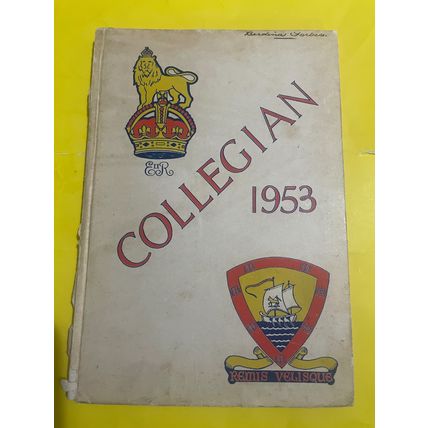 Collegian,1953 Prince of Wales College Newfoundland School Yearbook