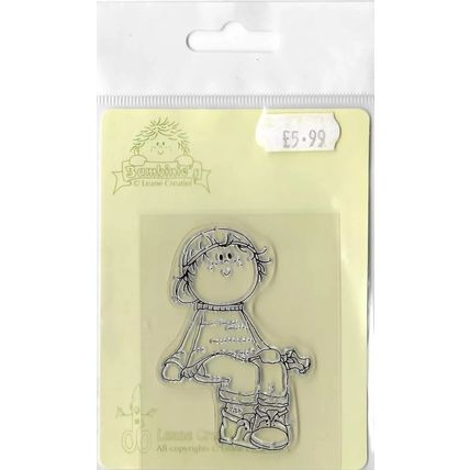 Leane Creatief. Rose Boy Stamp. Stamping Cardmaking Scrapbooking Crafts