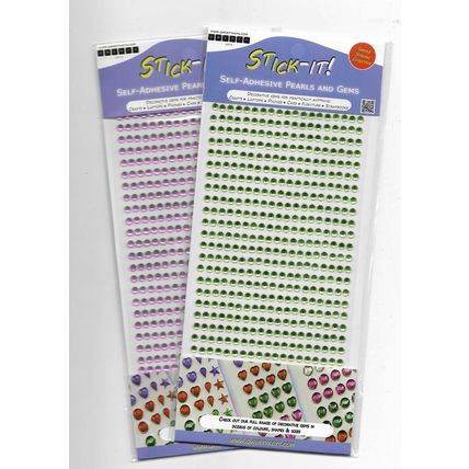 4mm Self Adhesive Pearls & Gems. Sunflowers. Choice Of Colour. Crafts
