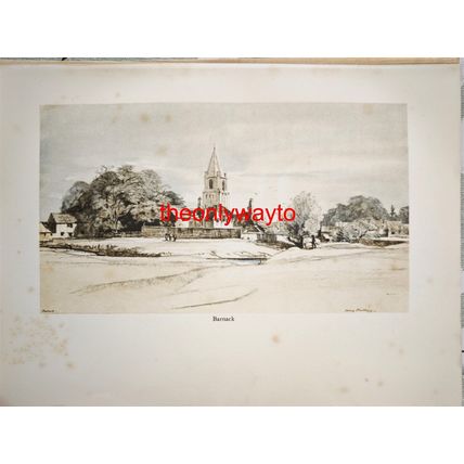 Barnack, Cambridgeshire, Book Illustration (Print), 1936