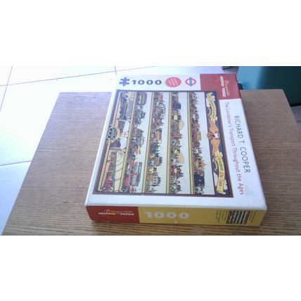 THE LONDONER'S TRANSPORT THROUGHOUT THE AGES Jigsaw (1000 Piece) Pomegranate