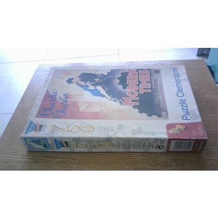 CHARLIE CHAPLIN: MODERN TIMES Movie Poster Jigsaw (750 Piece) Clementoni Cinema