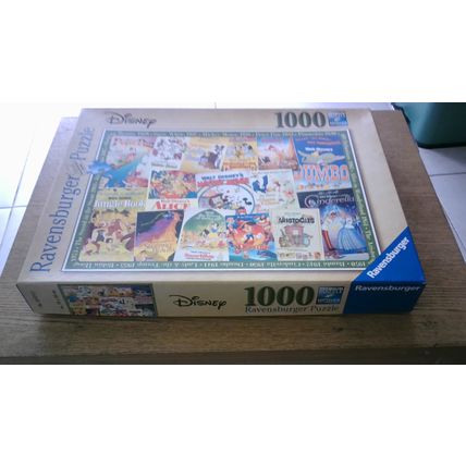 DISNEY: VINTAGE POSTERS Jigsaw Puzzle (1000 Piece) Ravensburger (2018)