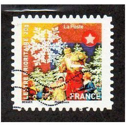FRA 2010 (58c) 'CHRISTMAS' FINE USED (EBID21646)