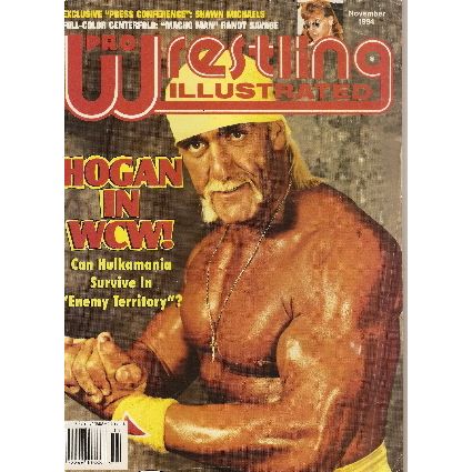 PRO WRESTLING ILLUSTRATED magazine NOVEMBER 1994 HOGAN in WCW