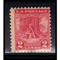 645 2c Valley Forge Barely Clears MNH O1308