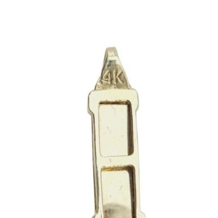 Fancy Link 7.5" Ladies Hand Bracelet Multi Tone Solid Real 14K Gold 12 Gr