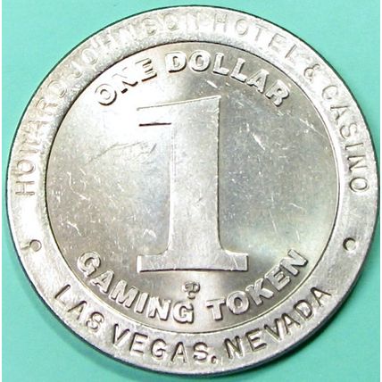 Howard Johnson's. $1 Casino Token. Las Vegas, NV. 22A.