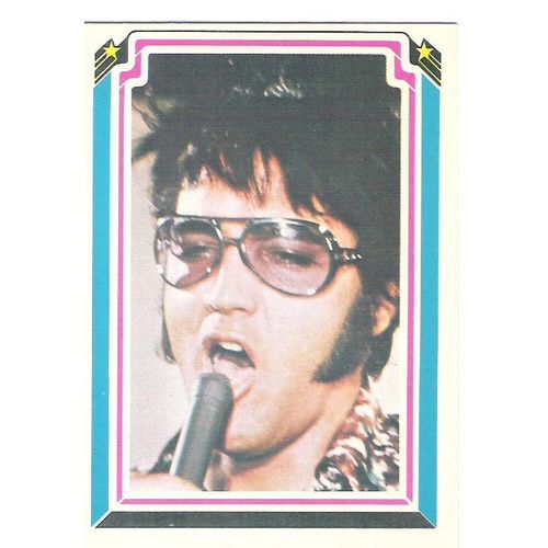 1978 Boxcar Elvis Presley trading card #52-crisp