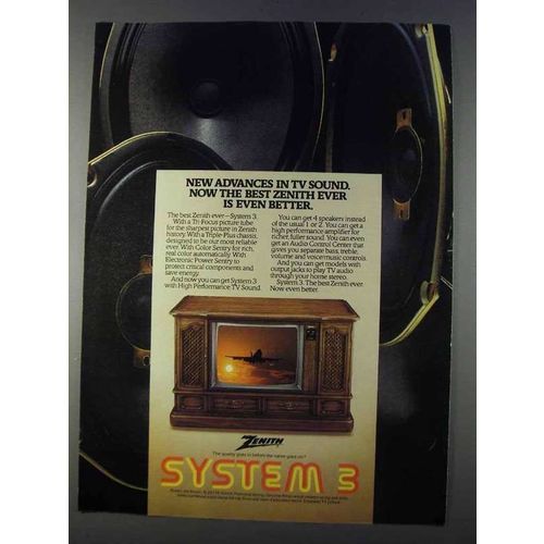 1980 Zenith Rondo SL2577P Television Ad - Advances