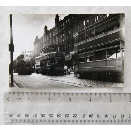 Photo Glasgow Trams in 1960