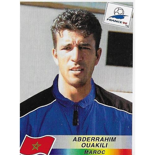 Panini's FIFA World Cup France 1998 Stickers: No.62 - Ouakili