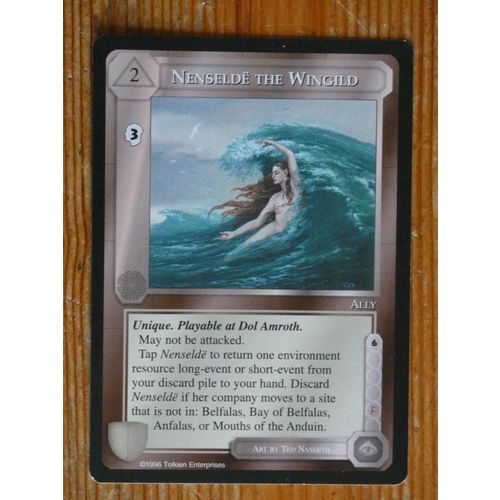 Middle Earth CCG : 'Nenselde the Wingild' (Dragons) Limited Rare