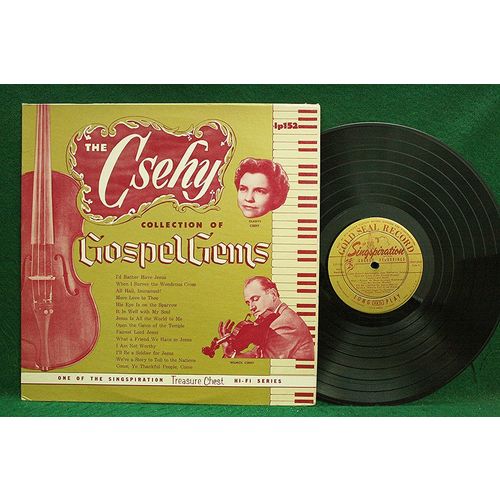 Wilmos & Gladys Csehy - The Csehy Collection Of Gospel Gems - LP 152 - EX