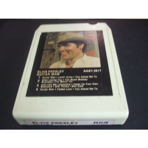 Guitar Man by Elvis Presley - AAS1-3917 (8 Track, 1981)