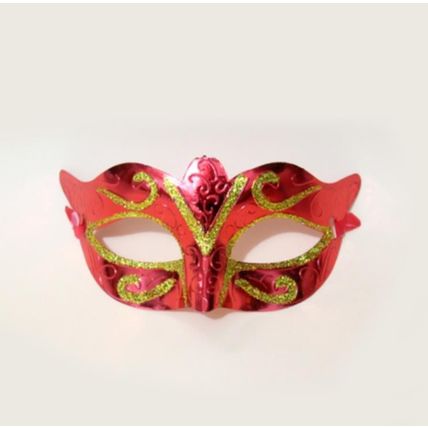 12PCS Prom Mardi Gras Assorted Metallic Plastic Eye Masks Costume Party Masks UK