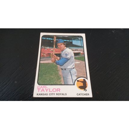 1973 Topps Card # 099 Carl Taylor Very Good-Excellent (4) Kansas City Royals