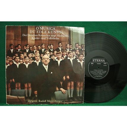 Dresdener Kreuzchor/Mauersberger - O Musica Du Edle Kunst - 8 26 120 - EX