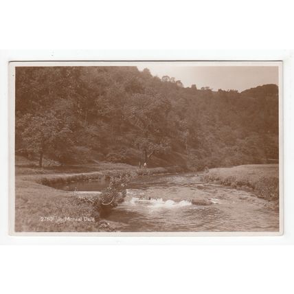 In Monsal Dale Postcard RP Derbyshire 2780