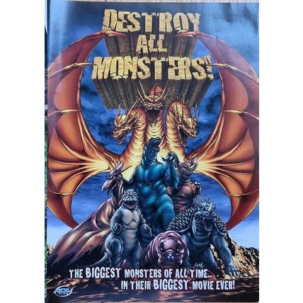 Destroy All Monsters 1968 DVD