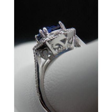 Ring Birthstone Blue Sapphire 925 Sterling #73 USA Seller