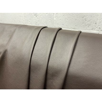 Italian Full Whole Leather Cow Hide Colour Chocolate Brown Budget priced leather