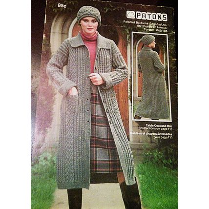 Pattons Beehive 423 Sweater Coats to knit or crochet
