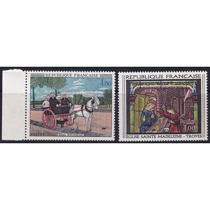 France 1967 SG 1742-5 UMM - Art (D-616 (3))
