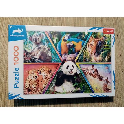 Animal Jigsaw Puzzle 1000 Piece 68.3 x 48cm Trefl