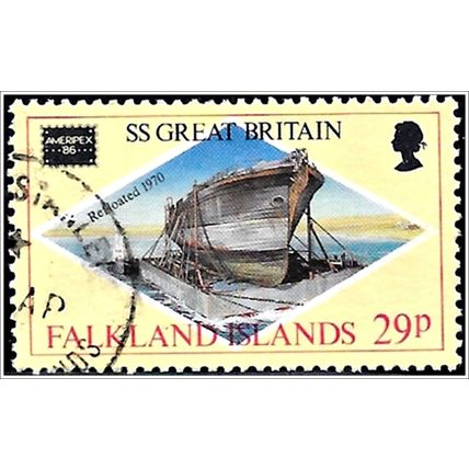 1986 International Stamp Exhibition "Ameripex '86" 29p Fine Used C4