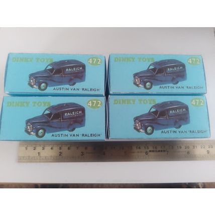 Dinky No472 Austin Van "RALEIGH" Blue - Replica / Repro Box
