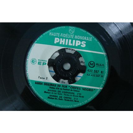 A4-BRENO MELLO & MARPESSA DAWN-ORFEU NEGRO-FRENCH 7" EP-NM-1959-FILM SOUNDTRACK