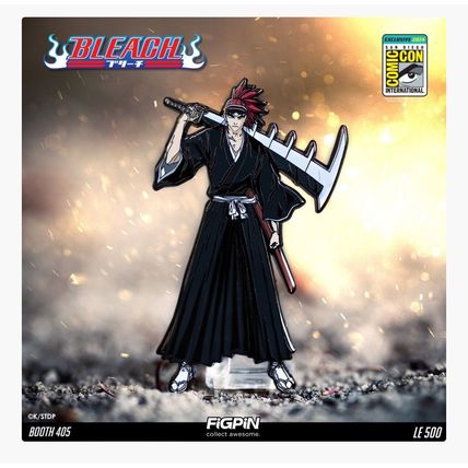 2024 San Diego Comic Con Anime Bleach Renji Abarai FiGPiN # 1374 Limited 500