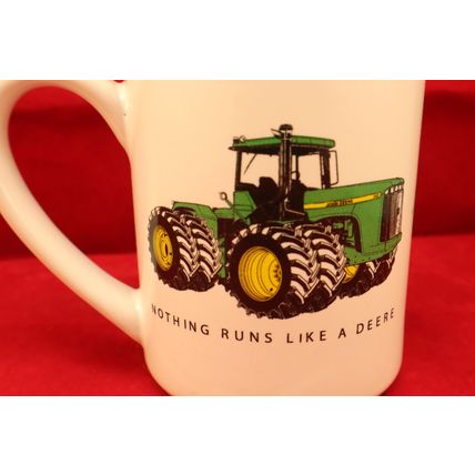John Deere 8310T 9400 Farm Tractor “Nothing Runs Like A Deere” Gibson 4.75” Mug