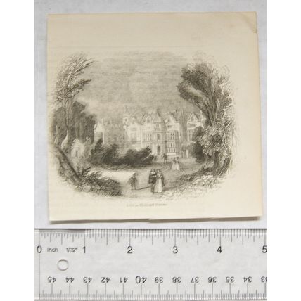 1860s engraving - Holland House