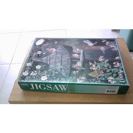 THE BIRD TABLE by Pollyanna Pickering Jigsaw Puzzle (1000 Piece) Otter House