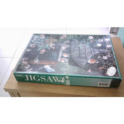 THE BIRD TABLE by Pollyanna Pickering Jigsaw Puzzle (1000 Piece) Otter House