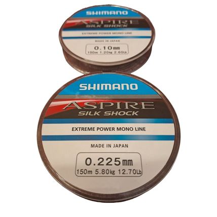 shimano aspire silk shock 0.225 2lb Line