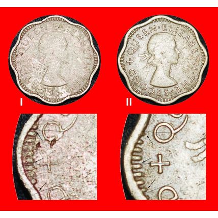 Ⰶ GREAT BRITAIN & INDIA:CEYLON★2 CENTS 1955, 1957 DISCOVERY★LOW START★NO RESERVE