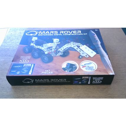 MARS ROVER - Motorised Metal Construction Kit (NEW & SEALED)