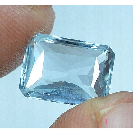 AAA Brazilian 4.00 Ct Natural Aquamarine Emerald Loose Gemstone