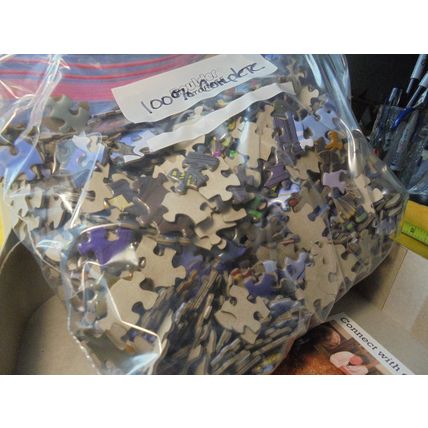 HAUNTED HOUSE "Goblins & Goodies & Ghouls!" 1000 Piece PUZZLE! $25.00 Shipped!!
