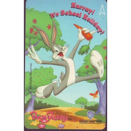 Looney Tunes S'pore $5 Telephone Card (Used)