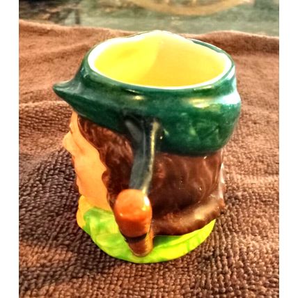 Landcaster Wear Sandland Hanley England Miniture Toby Jug 2 5/8" tall