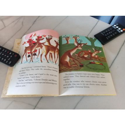 Old Little Golden Book Walt Disney Rudolph The Red Nose Reindeer G Edition 1963