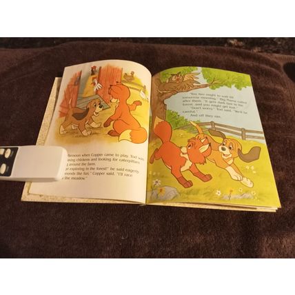Little Golden Book The Fox And Hound Hide & Seek By Mary Carey VF 8.0 1996